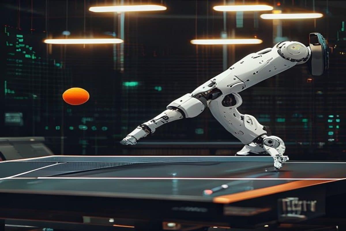 Google DeepMind's Ace robot becomes the first AI system to beat elite table tennis players in real matches