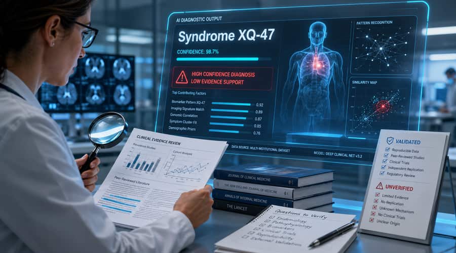 A fake disease shows why medical AI needs proof, not polish