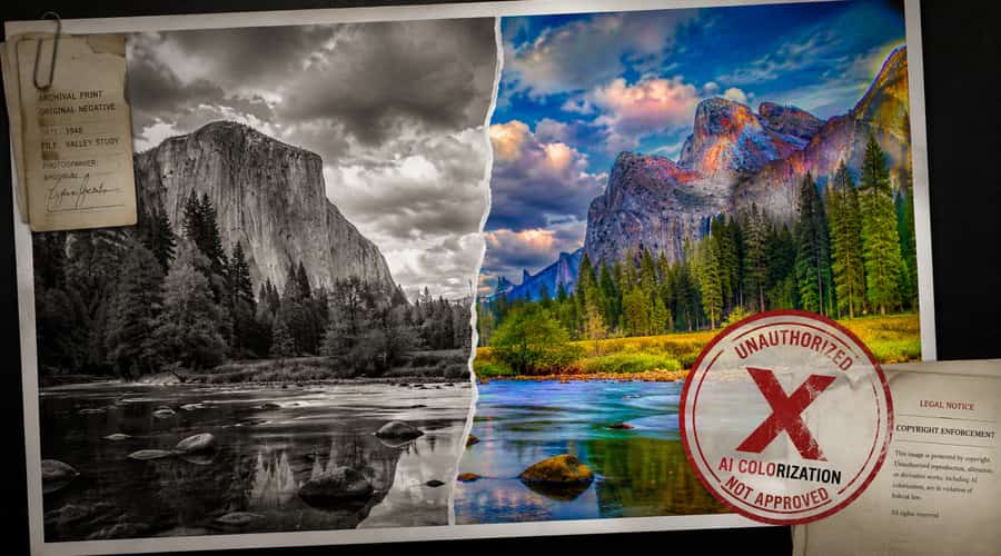 Ansel Adams trust condemns unauthorized AI colorized work