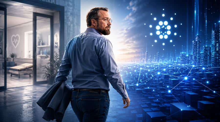 Charles Hoskinson closes his health clinic and returns to Cardano