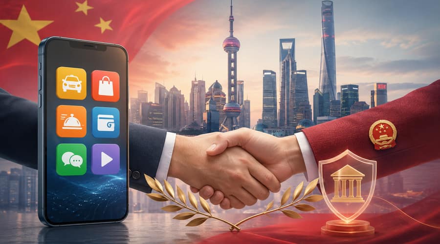 China is trying to make peace with its platform economy