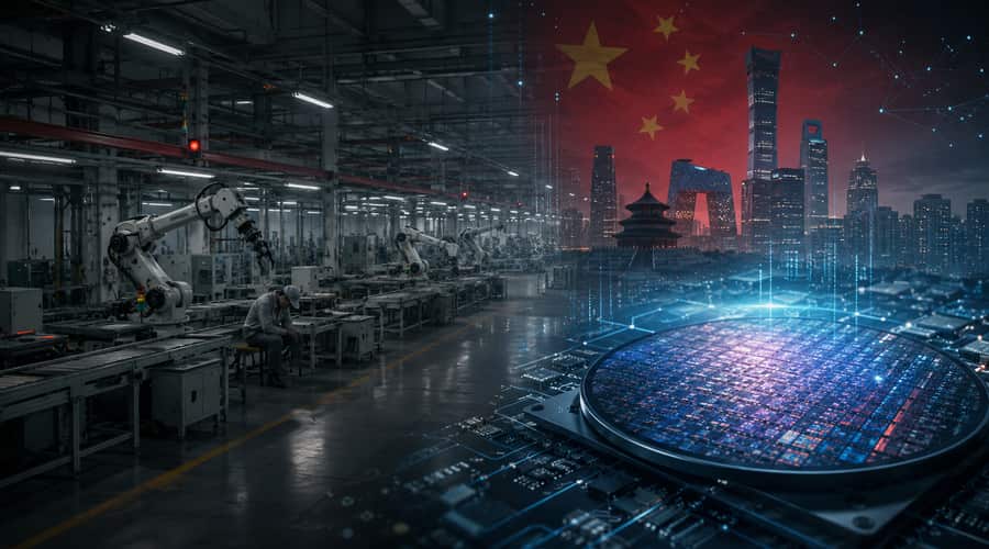 China's factory slowdown puts pressure on Beijing's tech push