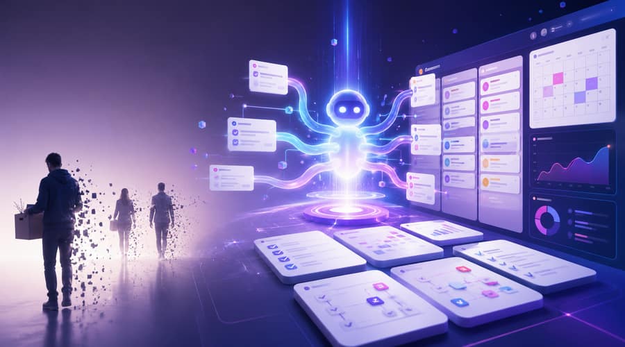 ClickUp's layoffs show AI is rewriting productivity software.