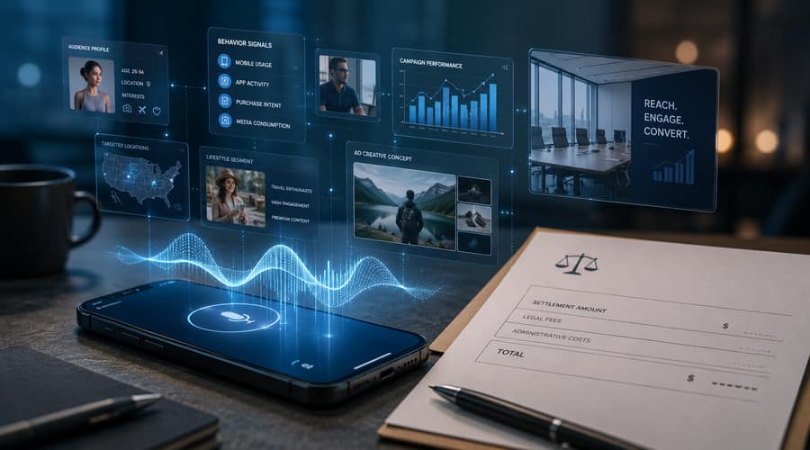 Cox Media Group pays for the ad pitch that said phones were listening
