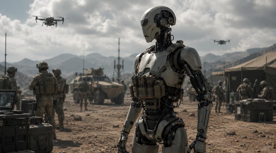 Foundation wants to put humanoid robots closer to the battlefield