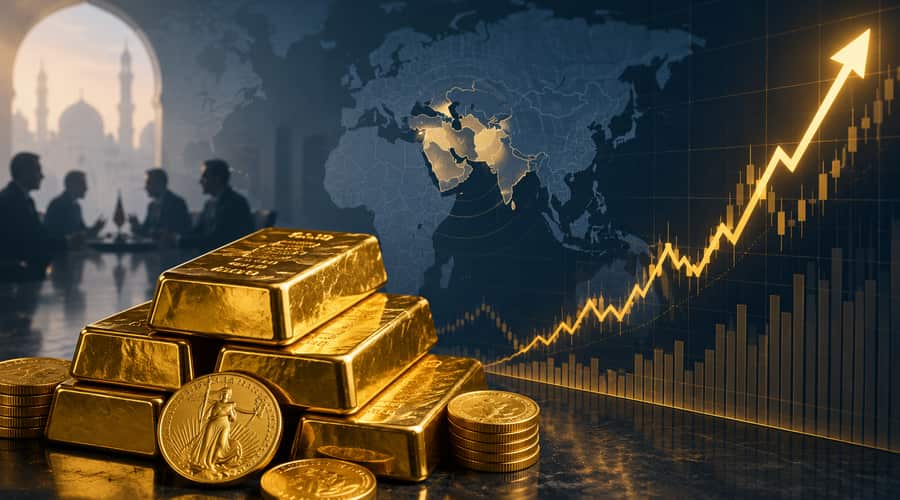Gold is rising as Iran deal hopes reshape the hedge trade