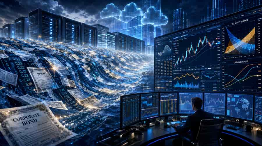 Hyperscaler Debt Flood Brings Derivatives Bonanza