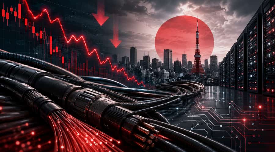Japan's cablemaker selloff tests the AI infrastructure trade