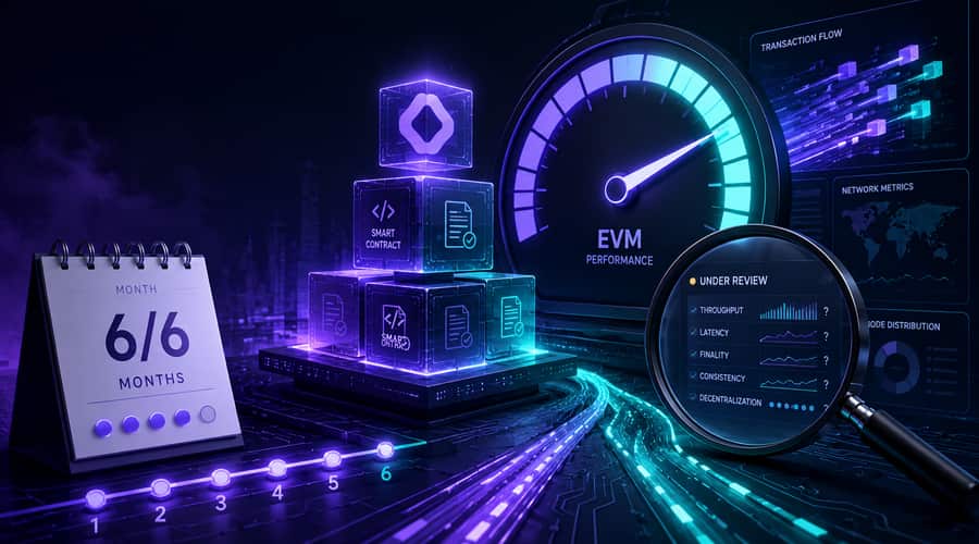 Monad reaches six months with its EVM speed claim under review