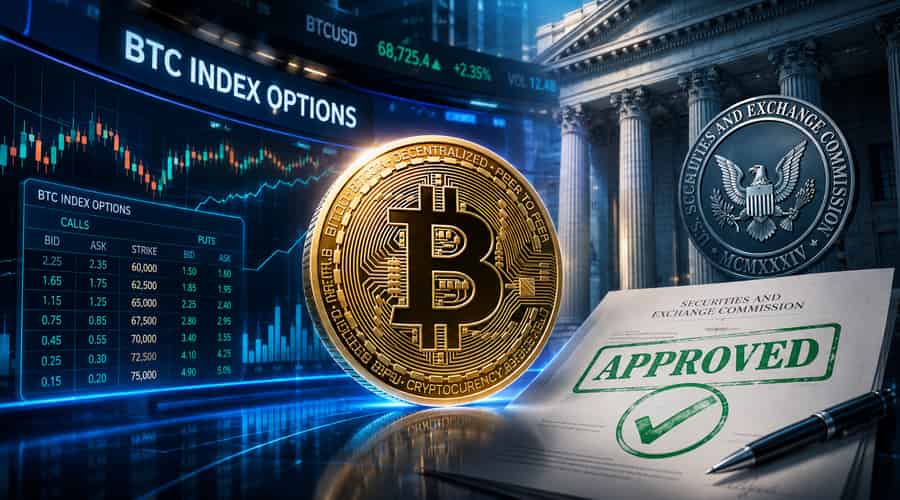 Nasdaq has won SEC approval for Bitcoin index options