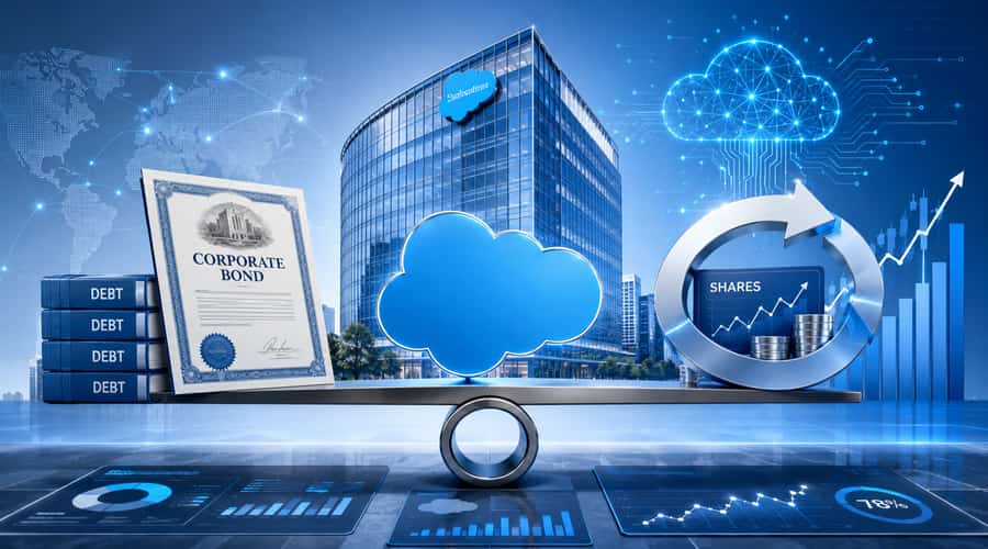 Salesforce is betting debt and buybacks can steady its AI-era story