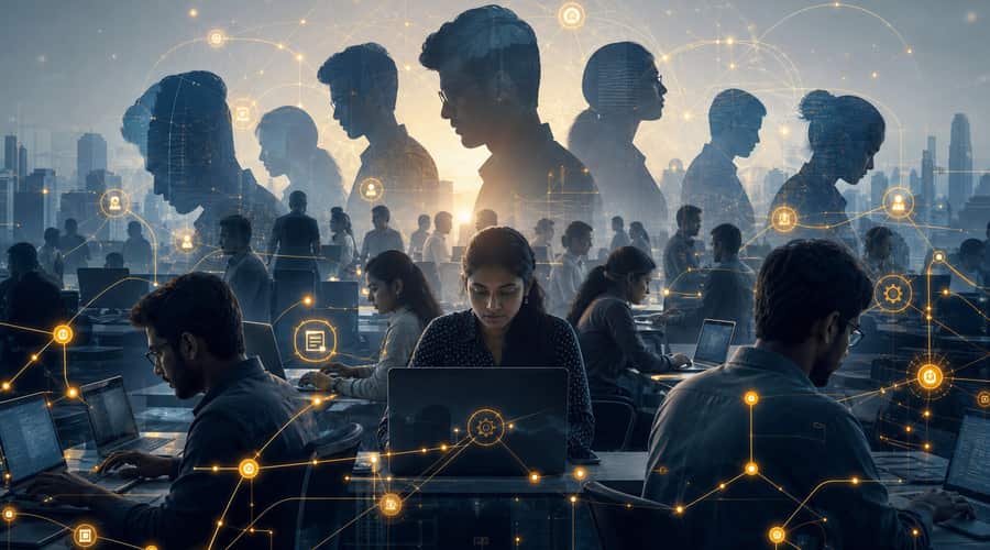 India is becoming the first real test of AI job disruption