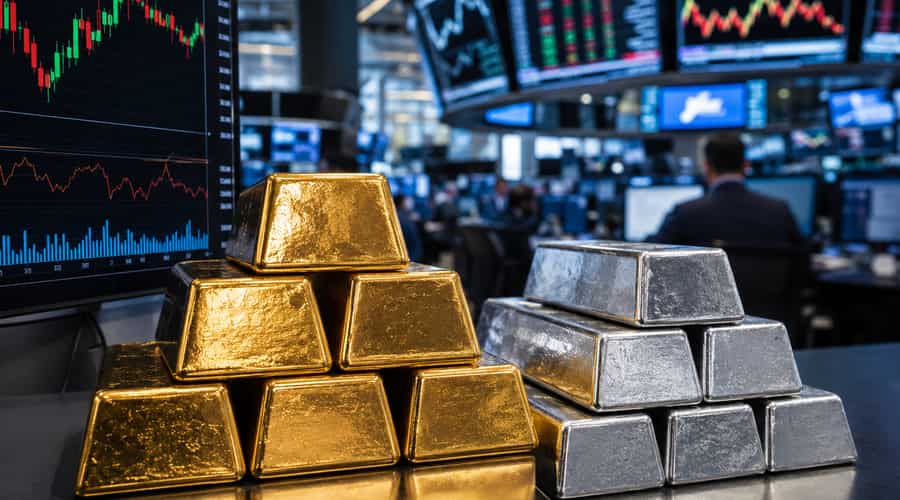 The metals selloff shows gold and silver are trading like liquidity assets