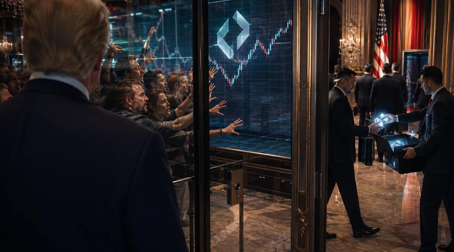 Trump-Linked Token Accused of Quiet Sales as Retail Holders Were Locked In