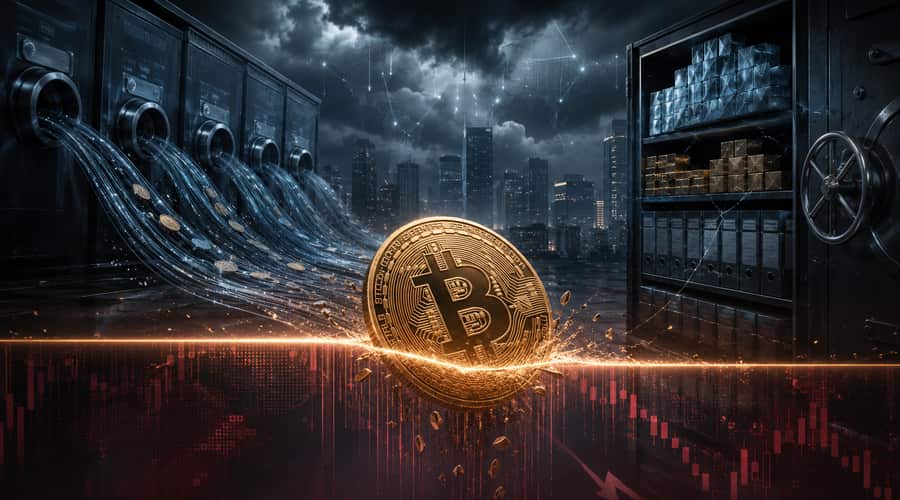 Bitcoin Falls Below $78,000 as ETF Outflows and Macro Strain Test Crypto Treasuries