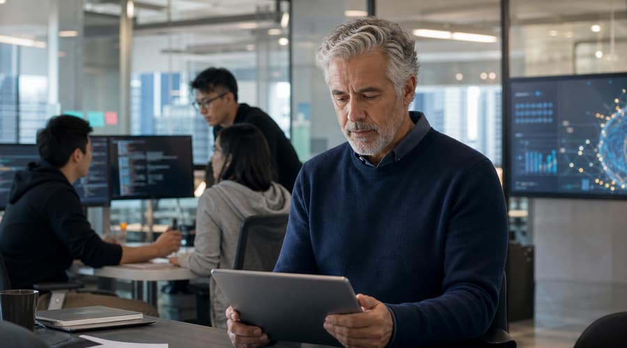 AI may favor gray-haired operators more than junior coders