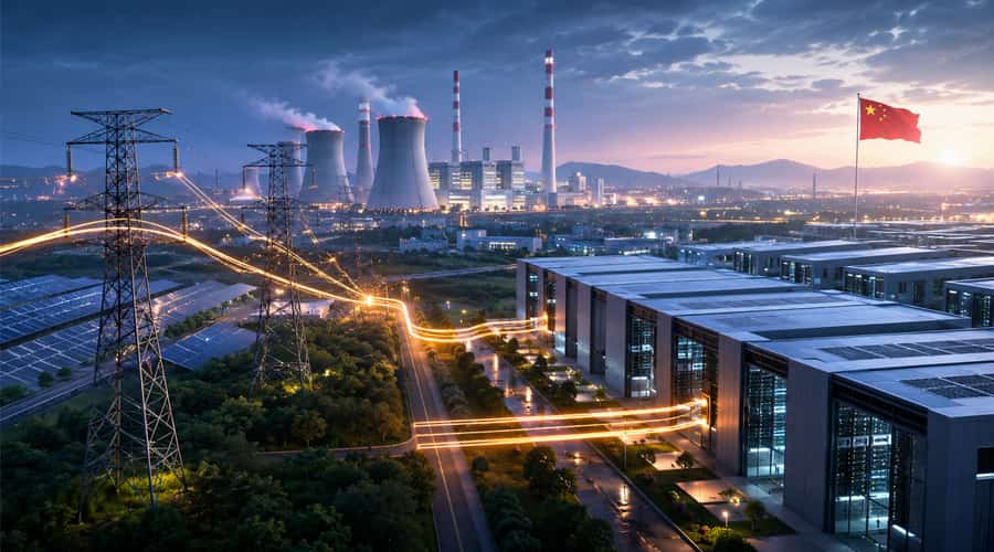 China's power boom is becoming an AI cost advantage
