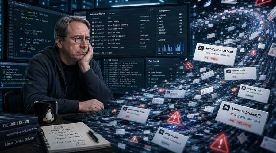 Torvalds warns AI bug reports are flooding Linux maintainers
