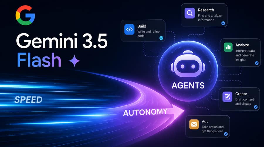 Google bets on agents with Gemini 3.5 Flash, shifting Flash from speed to autonomy
