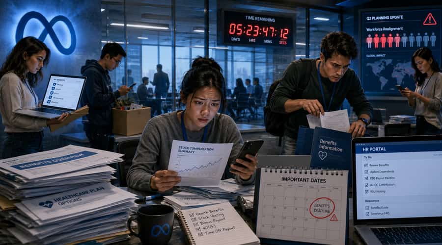 Meta employees are racing to cash in benefits before layoffs begin