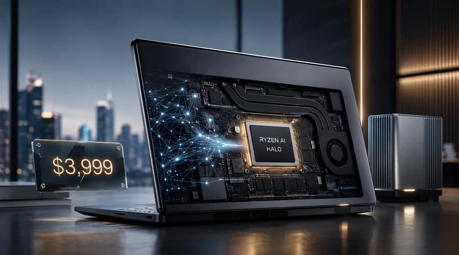 AMD prices Ryzen AI Halo at $3,999 as local AI hardware heats up