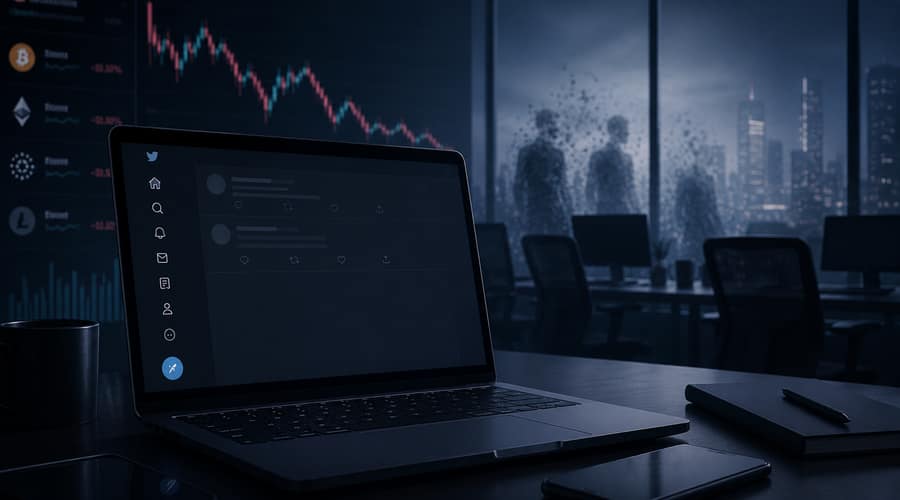Crypto Twitter goes quiet as retail traders vanish