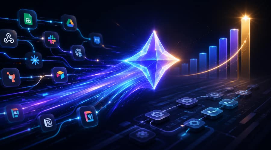 Gemini 3.5 Flash takes the lead in Zapier's AutomationBench