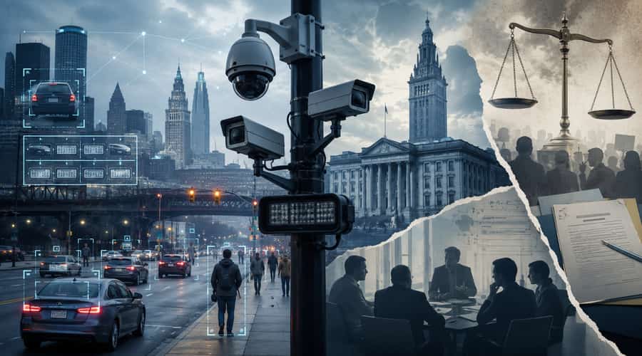 Cleveland Flock dispute tests AI surveillance governance