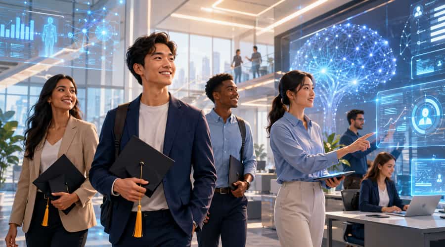 AI job creation favors young college graduates