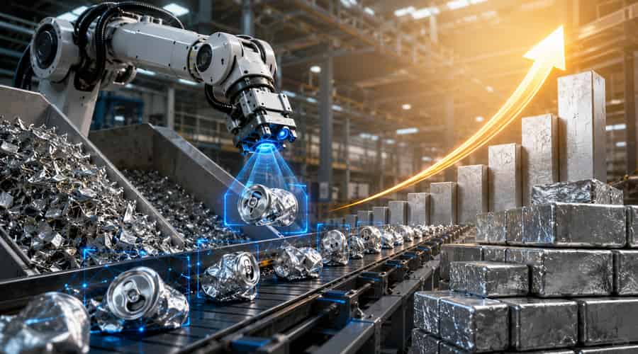 AI recycling startups cash in on aluminum price shock