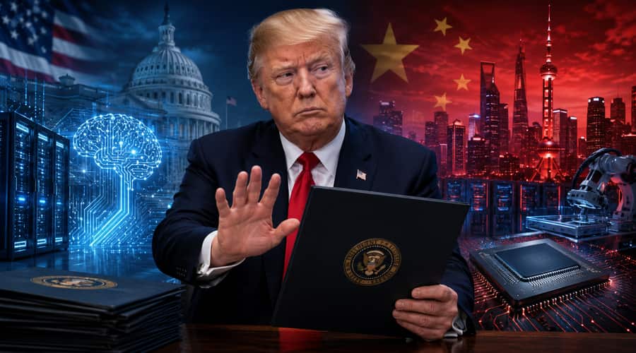 Trump delays AI order over China competition fears