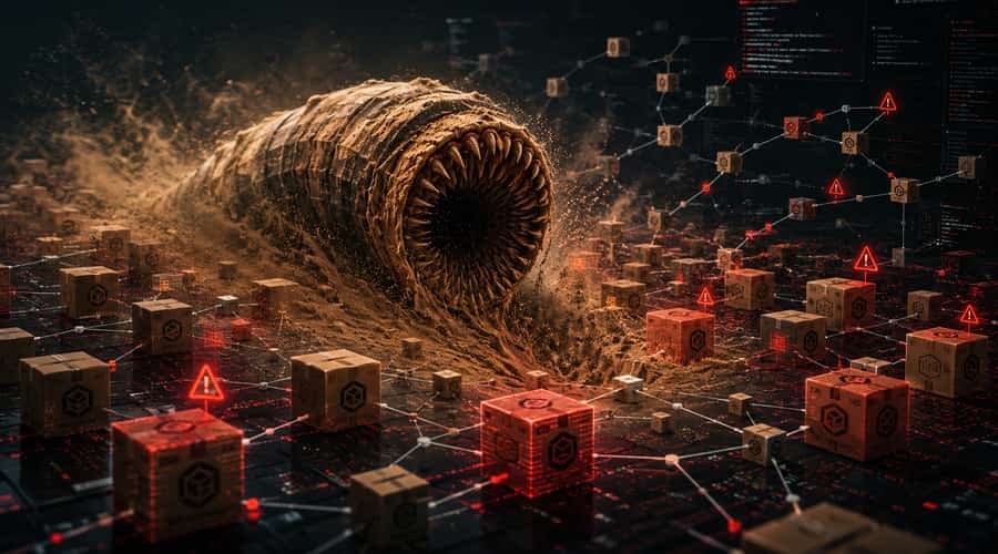 Shai-Hulud supply chain attack compromises 323 npm packages