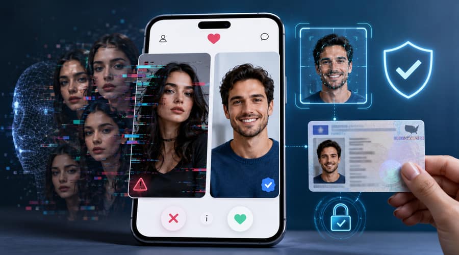 Dating startups fight AI catfishing with real ID checks