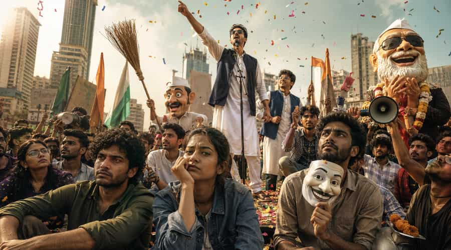 The Cockroach Janta Party: A parody party is turning India’s youth frustration into political capital