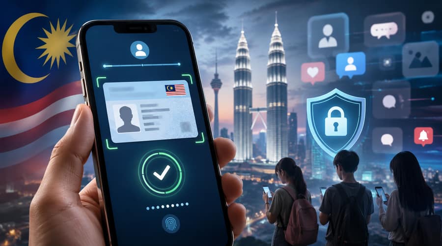 Malaysia mandates ID-based age checks for social media