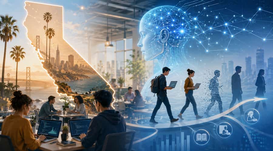 California puts AI job disruption on the startup agenda
