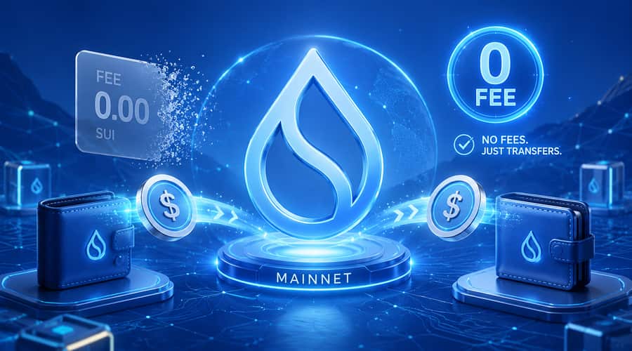 Sui makes stablecoin transfers free for users on its mainnet