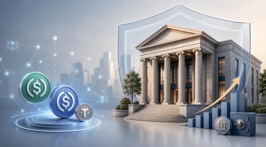 Stablecoins Won't Displace Banks Anytime Soon, Moody's Says