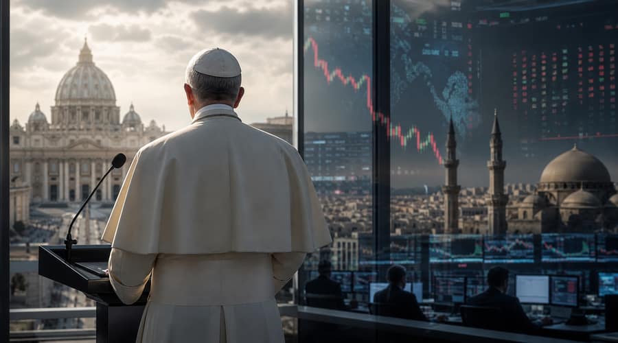 Papal Condemnation of Minab School Strike Sends Shockwaves Through Markets