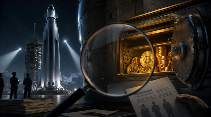 SpaceX's Bitcoin stash emerges as IPO scrutiny deepens