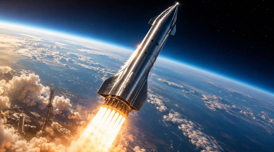 SpaceX Starship V3 reaches space in milestone test flight