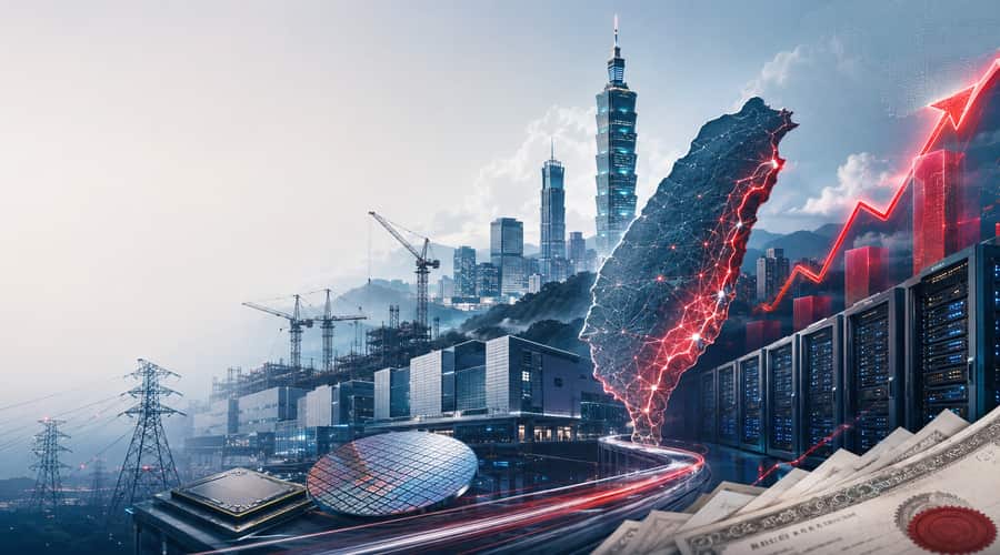 Taiwan's AI debt surge shows how far the buildout has spread