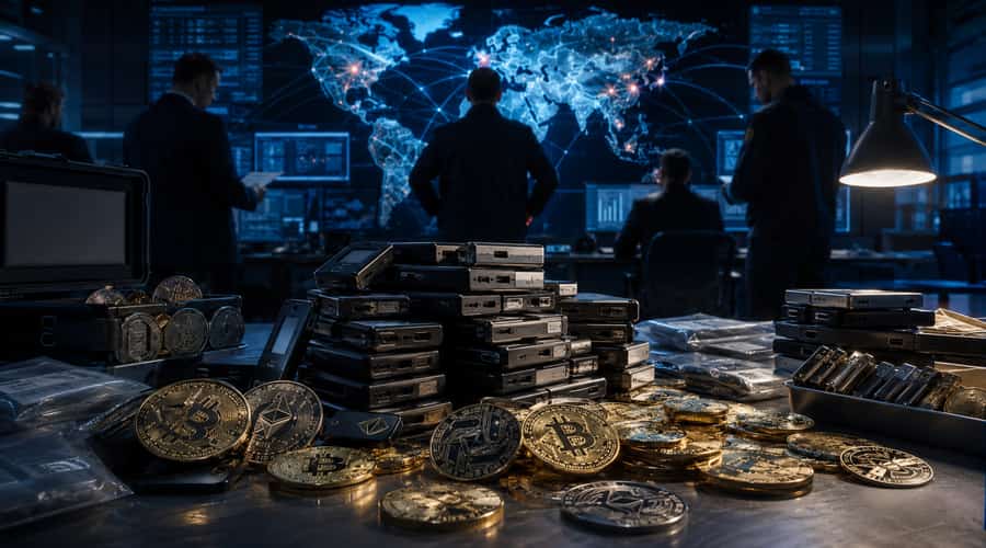 The FBI seized $8 billion in crypto from a global scam network