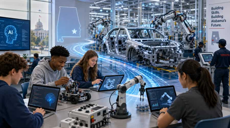 Toyota is turning Alabama classrooms into an AI-era jobs pipeline