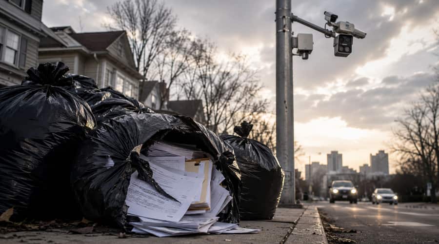 Trash bags are exposing the weakness in Flock camera contracts