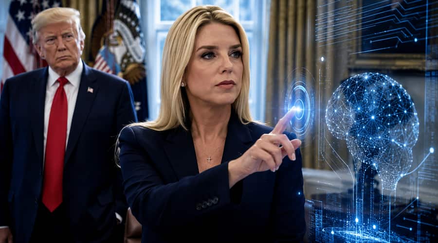 Trump puts Pam Bondi at the center of White House AI oversight