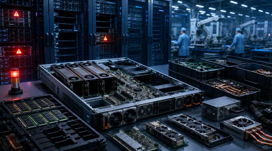 Wiwynn warns AI hardware shortages are spreading beyond memory