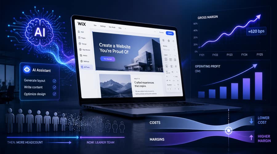 Wix's 1,000 job cuts show AI is now a margin story
