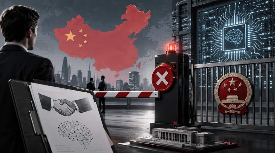 China tightens AI deal rules after blocking Meta's Manus purchase