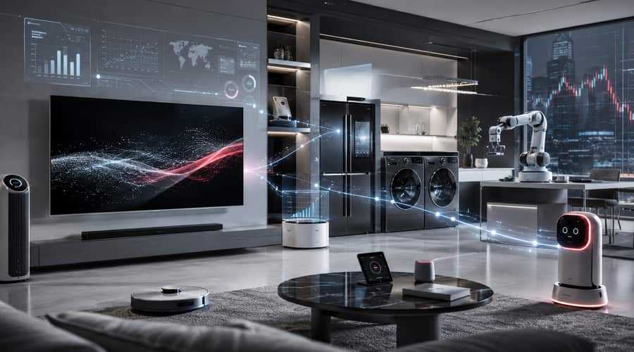 LG Electronics has become the market’s physical AI test case